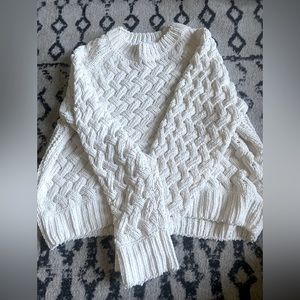 White sweater